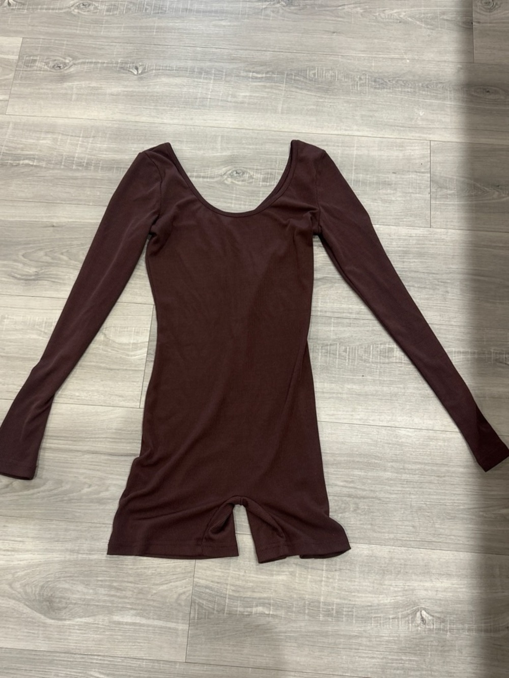 Long Sleeve Scoop Neck romper